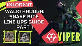 Viper Snake Bite Lineups: Part 1 (Ascent, Bind) - Valorant #3