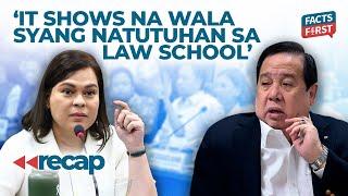 Dick Gordon on Sara Duterte attitude: Very arrogant