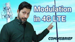 What modulation scheme is used in 4G LTE networks?