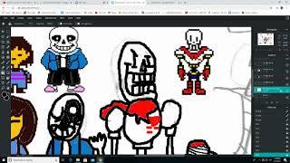 Undertale speed draw