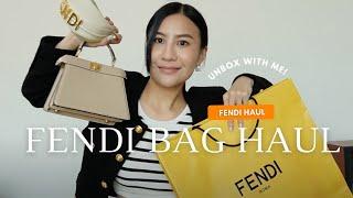 Unboxing FENDI BAG HAUL + DESIGNER PR GIFTS | SAVINA CHOW