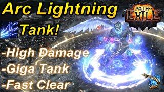 [3.25] The Perfect Arc Lightning build is here! (Tank + High Damage) - Path of Exile build