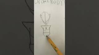 How to draw a body by me!