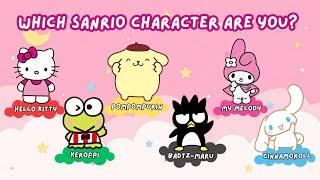 Which Sanrio Character Are You?  | Aesthetic Personality Quiz: Hello Kitty, My Melody & More!