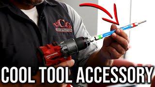 Cool Tool Accessory That Will Help You Drill And Drive Into Concrete Or Brick!