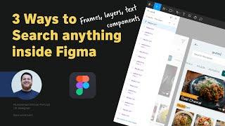 Search text, frames, components, and plugins in Figma - 3 Ways to Find anything in Figma