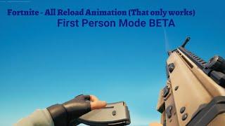 Fortnite: Ballistic | All Reload Animation in First Person (BETA)