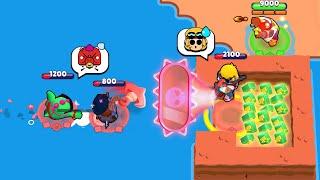 -10 IQ BAD AIM vs IQ 9000 GADGET TROLL  Brawl Stars Funny Moments & Wins & Fails & Glitches ep.948