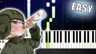 KATYUSHA - EASY Piano Tutorial by PlutaX