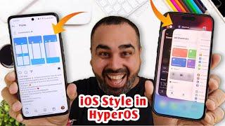  Official - iOS Recent Style in HyperOS System Launcher Coming- Finally iOS Features in HyperOS