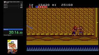 Double Dragon - Master System practice