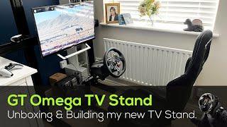 No More Back and Neck Ache with my new GT OMEGA TV STAND - Unboxing & hints & tips for the assembly.