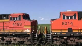 Fun With Fishplate Films on the BNSF Staples Sub