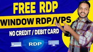 How to Create Window RDP for Free 2024 | No Crédit/Débit Card Required | Get Free RDP/VPS Server