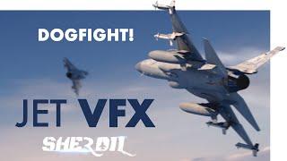Jet VFX: JF-17 Dogfight scene from Sherdil