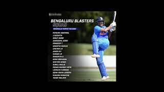 Bengaluru Blasters squad for maharaja T20 Trophy#msdhoni #viratkohli #rohitsharma #indian #bcci #ipl