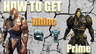 This is HOW TO GET Rhino and Rhino Prime - Warfare Guide