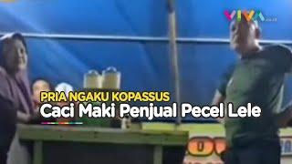 Pria Ngaku Kopassus Kesetanan Ngamuk di Warung Pecel Lele