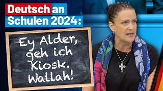 Migrationskrise: Wollen Sie Deutsch oder „Kanack“ sprechen?! Nicole Höchst - AfD-Fraktion Bundestag