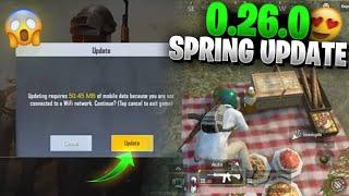 Finnally  Spring Update Is Here | Pubg Mobile Lite 0.26.0 Update  | All New Features |