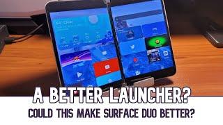 How to make your Surface Duo feel like Windows Phone | Launcher 10