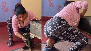 Desi Village Gir Lawn Cleaning today| Pakistani Village Aunty Daily Routine Vlog | Dailyvlog#yt