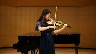 Celine Kim - Suite In D Minor. Prelude And Sarabande | 2022 Baroque Music Competition