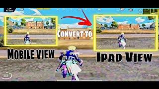 How to get bgmi iPad view config file 3.6 update  | ipad view 3.6 update | PUBG mobile ipad view