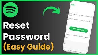 How To Reset Your Spotify Account Password !