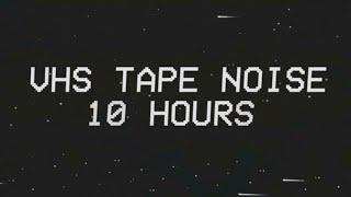 VHS VCR Tape Noise 10 HOURS Video Cassette TV Buzz Better Sleep Nostalgic Relaxing White Noise