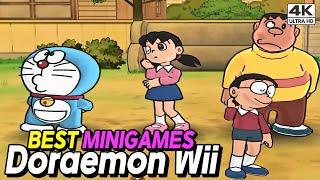Doraemon Wii - Himitsu Dougu-ou Ketteisen! Funny Minigames! | AlexGamingTV 4K [2023]