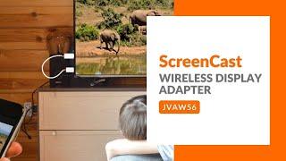 j5create ScreenCast Wireless Display Adapter | Model: JVAW56