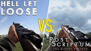 New 2020 Comparison | HELL LET LOOSE vs POST SCRIPTUM (Review)