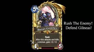 Voice Impressions: Hearthstone: Darius Crowley Voice Line