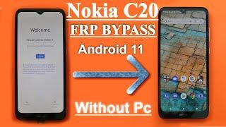 Nokia C20 Ta-1352 FRP Bypass | Nokia Android 11 Google Account Bypass | Nokia FRP Unlock 2021