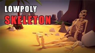 Blender Tutorial - The Low Poly Skeleton