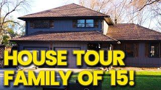 FAMILY of 15 House Tour!!  (Large Family Adoption Life)