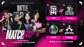 Reguler Season Day 4 | Battle Of Stars Ladies