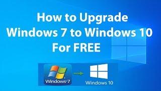 Upgrade Windows 7 to Windows 10 for Free