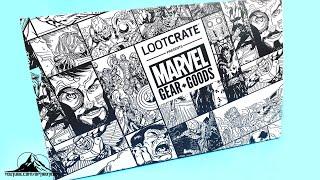 LOOT CRATE UNBOXING Marvel Gear + Goods