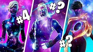  TOP SKINS GALAXY en FORTNITE  RANKING de TODAS las SKINS ''GALAXY'' en FORTNITE.