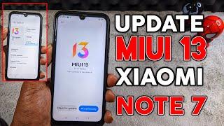 CARA INSTAL DAN UPDATE MIUI 13 DI XIAOMI REDMI NOTE 7 ANDROID 11