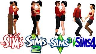  Sims 1 - Sims 2 - Sims 3 - Sims 4 : Dance - Evolution