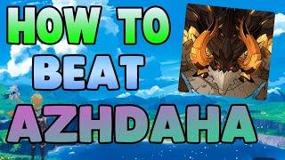 How to EASILY Beat EVERY Azhdaha in Genshin Impact - Free to Play Friendly!