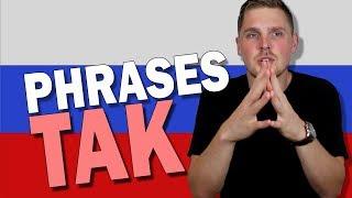 Phrases with ТАК in Russian Language