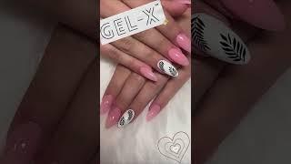 Apres Gel -X Medium Almond  #gelnails #nails #trending #viral