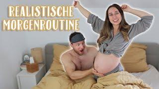 Meine ECHTE Morgenroutine (Schwangerschafts-Edition) | Fit in den Tag starten!