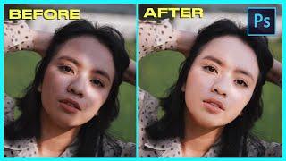 [ Photoshop Tutorial ] Remove Shadows From Face in Photoshop CC 2021