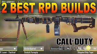 2 BEST RPD LMG Gunsmith Builds in COD Mobile | Call of Duty Mobile