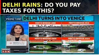Delhi Turns Venice | From Water Shortage To Downpour | Record Rain Brings Capital To Halt | Watch
